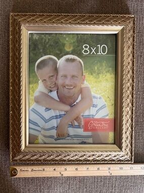 Gold Decorative 8x10 Picture Frame by Green Tree Gallery